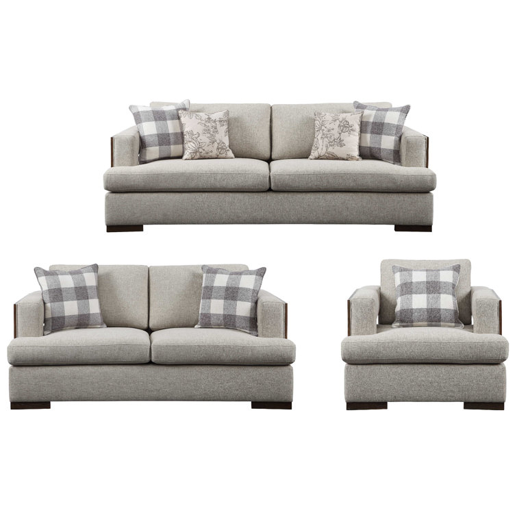 Latitude Run® Dalayna 3 Piece Standard Living Room Set Wayfair